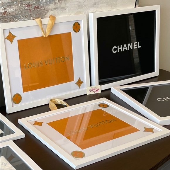 Custom Picture Frame Using Chanel Bag - Picture 9 of 9